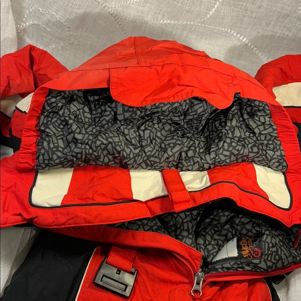 Snow Dragons snowsuit stamped size M-5 K00047